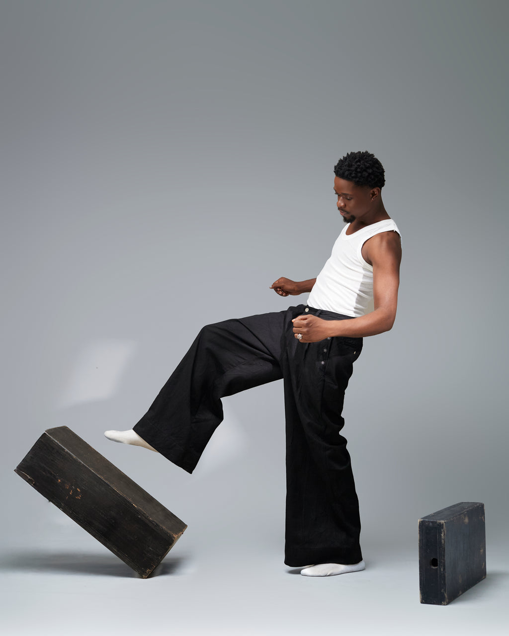 Black - Cotton Twill
